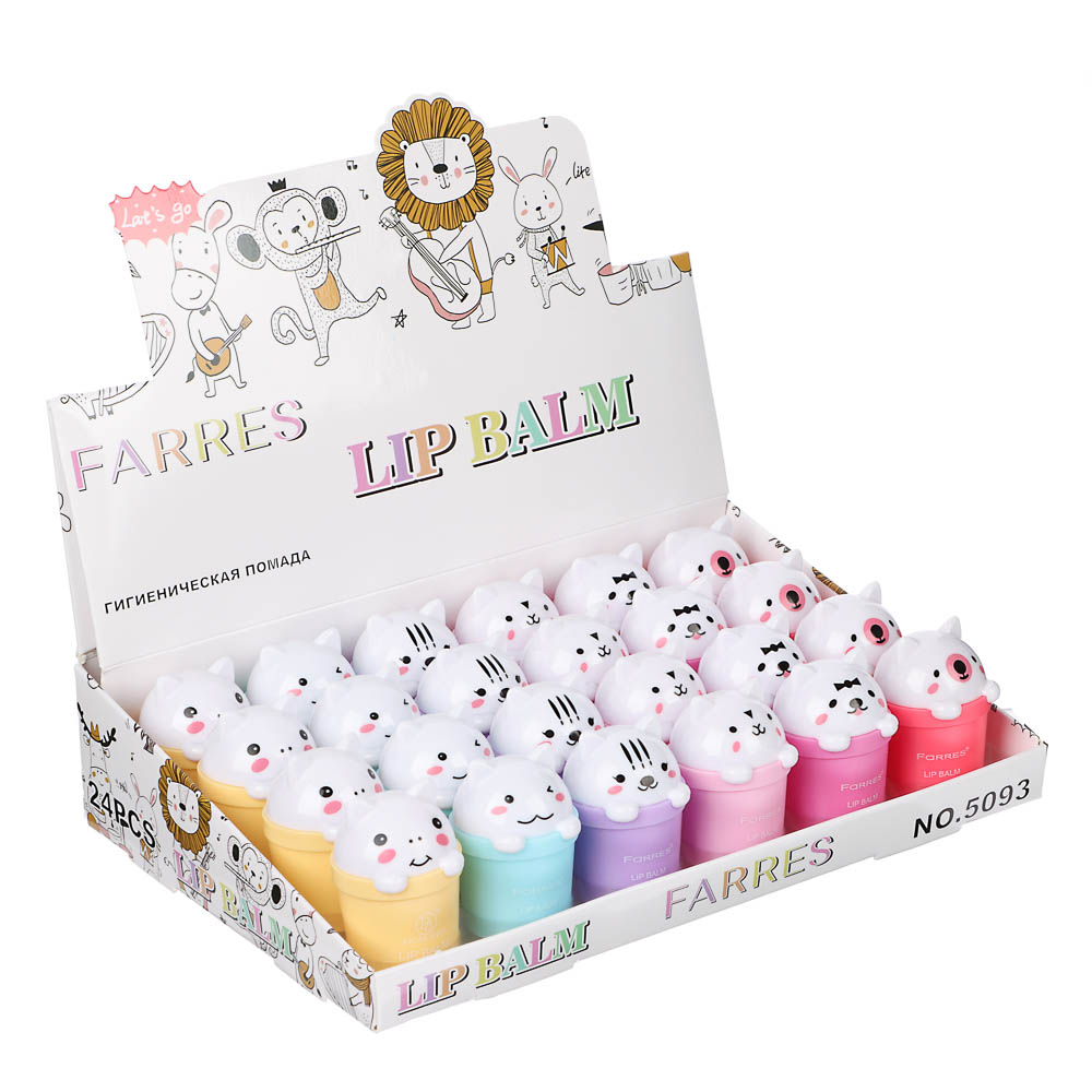 Гигиеническая помада "Cats (Кошки)" тм Farres 9 г, арт.№ 330-670