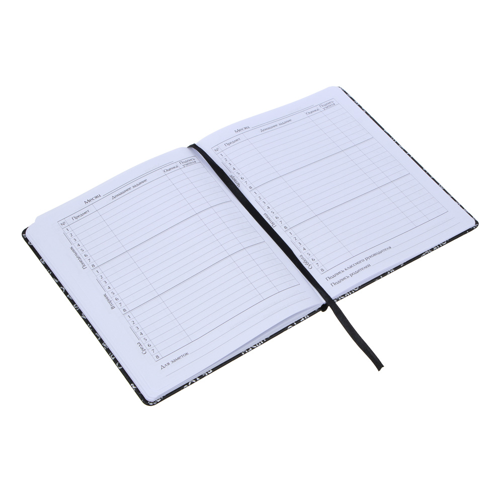 Дневник школьный 48 листов формат А5+ BY "Будь собой", 20,8х16,5 см, твердая обложка с поролоном, искусственная кожа, тиснение, закладка, арт.№ 564-055