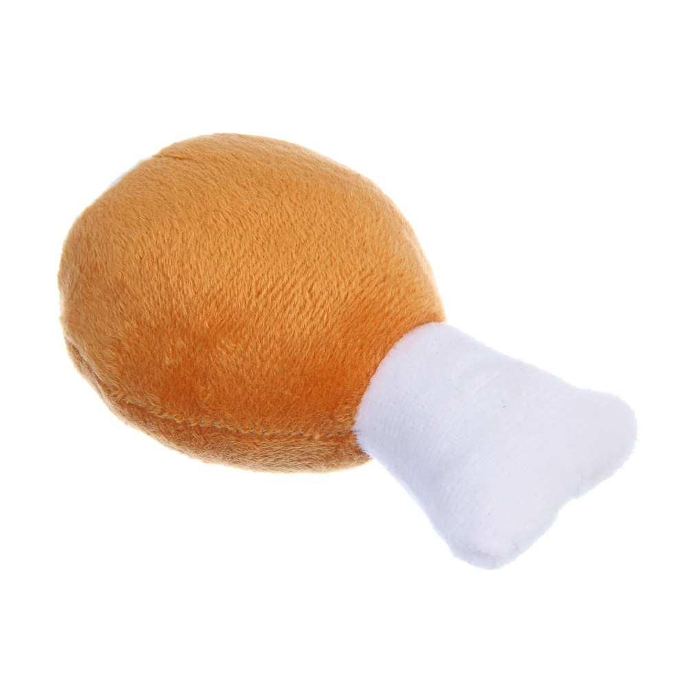 Игрушка для собак тм VETTA, куриная ножка, полиэстер, 12х7,5 см, арт.№ 273-573