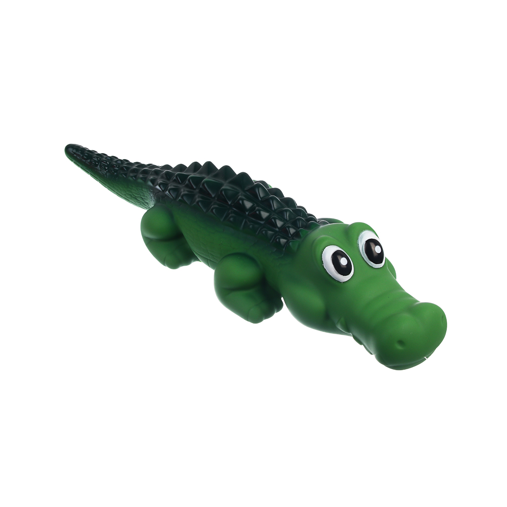 Игрушка для собак тм VETTA, с пищалкой, крокодил, винил, 32см, арт.№ 273-576