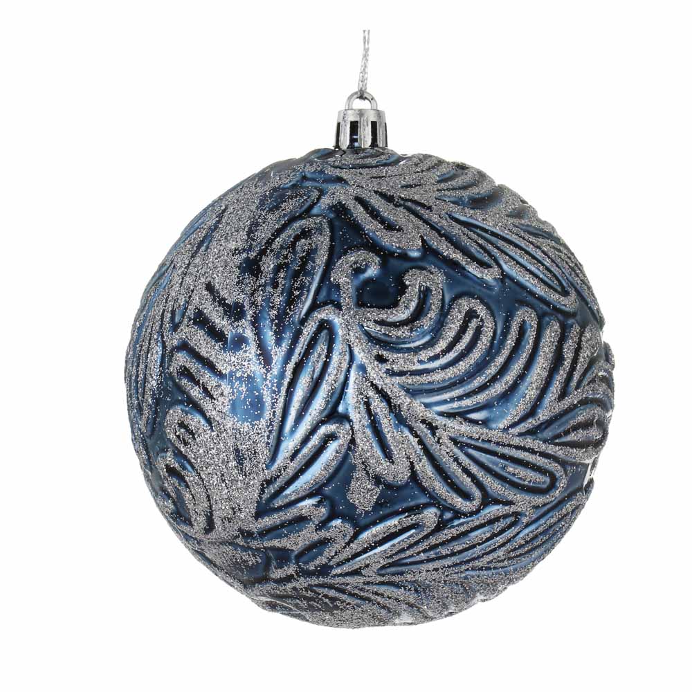 СНОУ БУМ Набор шаров 10 см, 2 шт, синий, 26-146, арт.№ 373-576