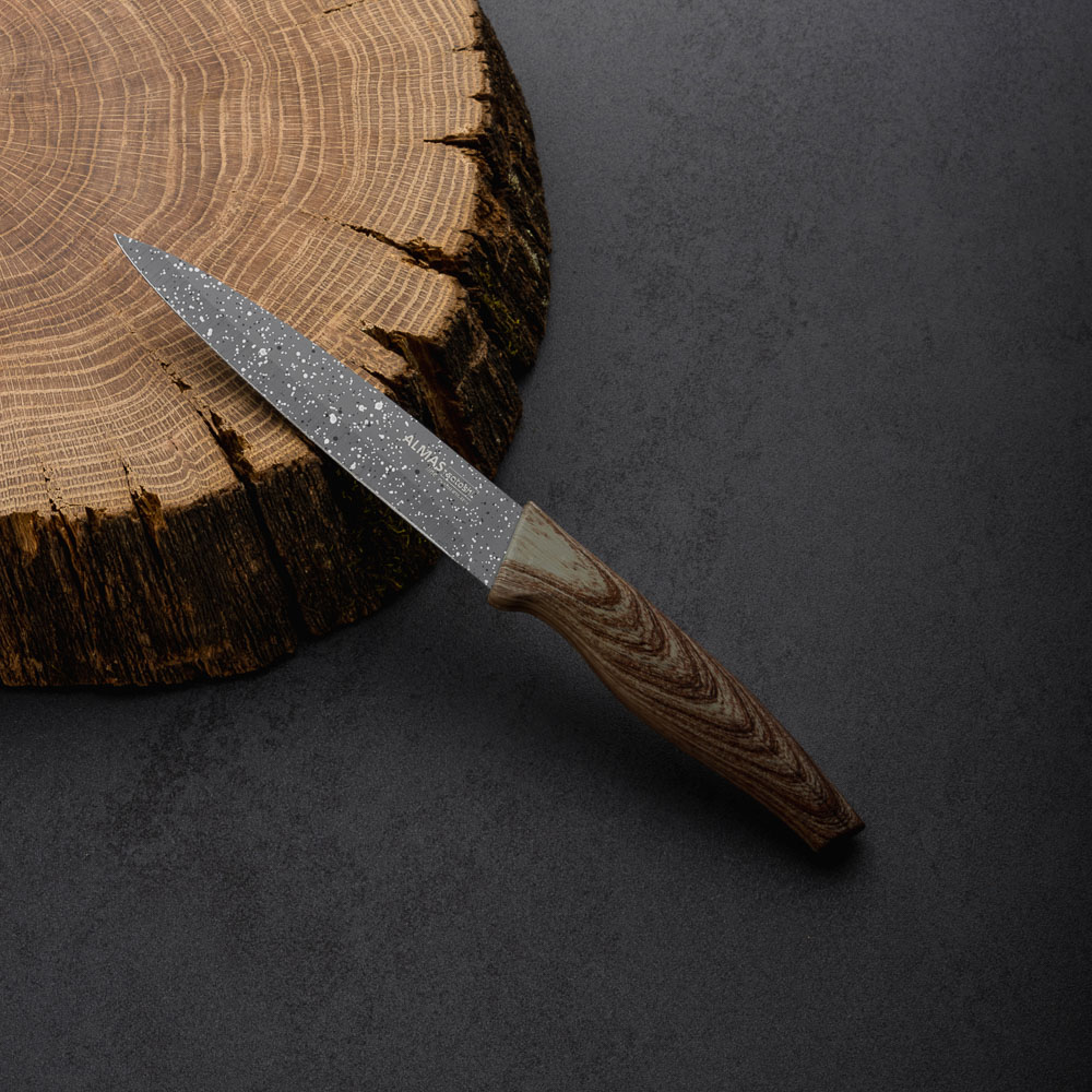 SATOSHI Алмаз Нож кухонный универсальный 12,7см, нерж.сталь с антиналипающим покрытием, арт.№ 803-078