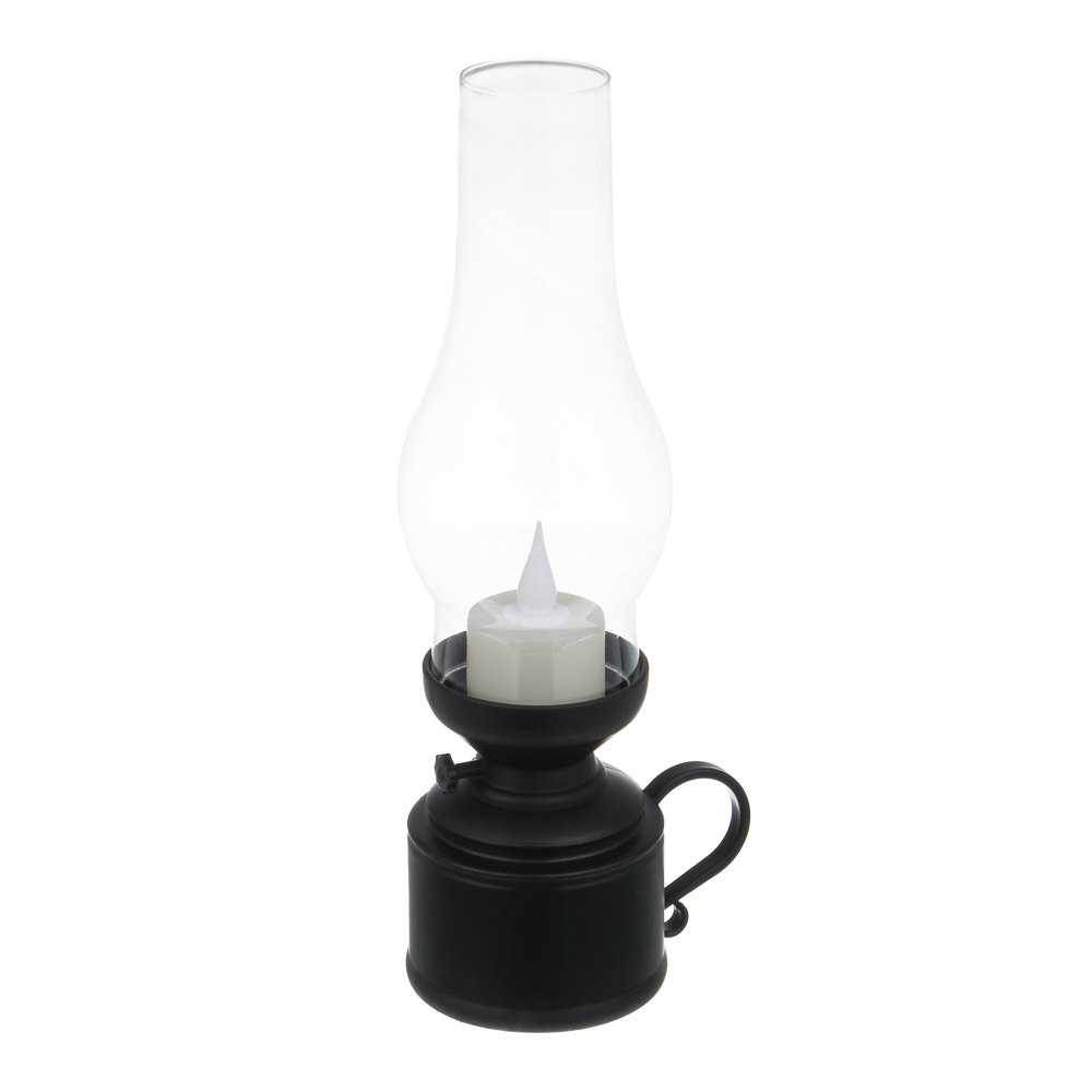Светильник LED декоративный,7х9,5x24,5 см, 3хААА, пластик, 2 цвета, арт.№ 695-212