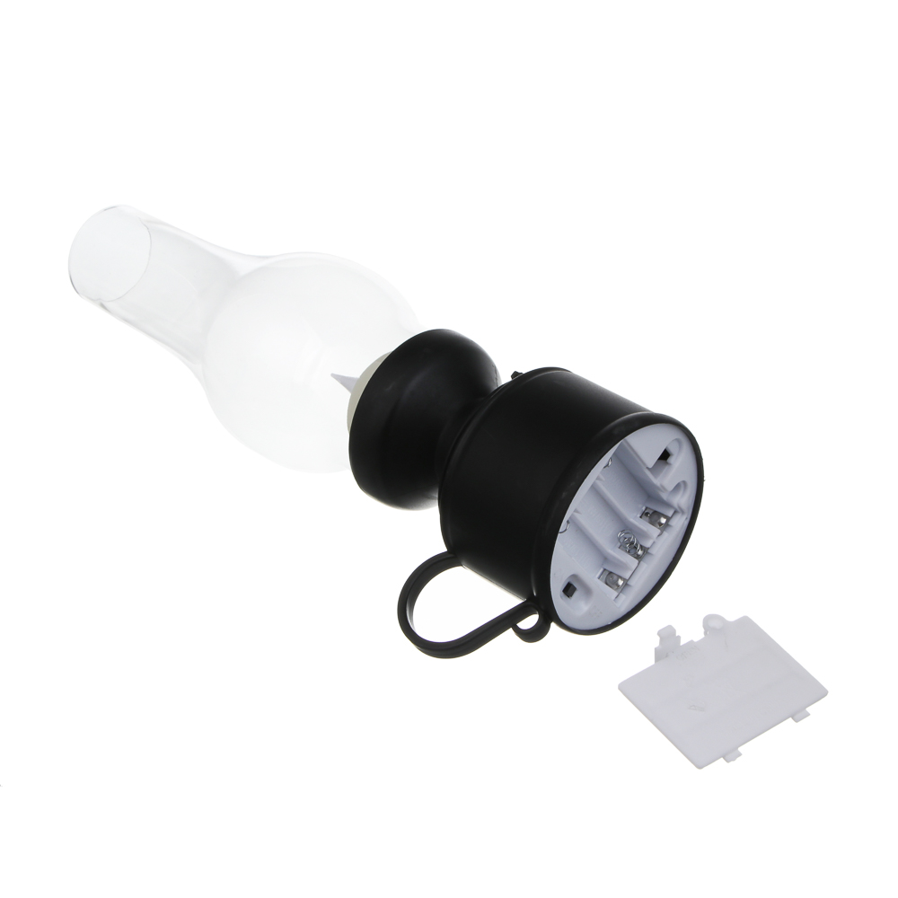 Светильник LED декоративный,7х9,5x24,5 см, 3хААА, пластик, 2 цвета, арт.№ 695-212