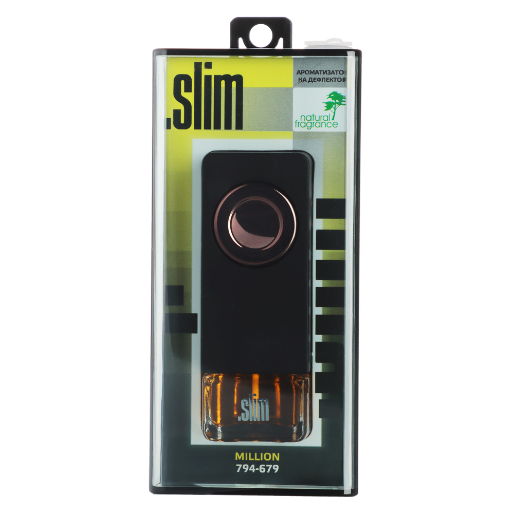 NEW GALAXY Ароматизатор на дефлектор Slim, 8мл, million, арт.№ 794-679
