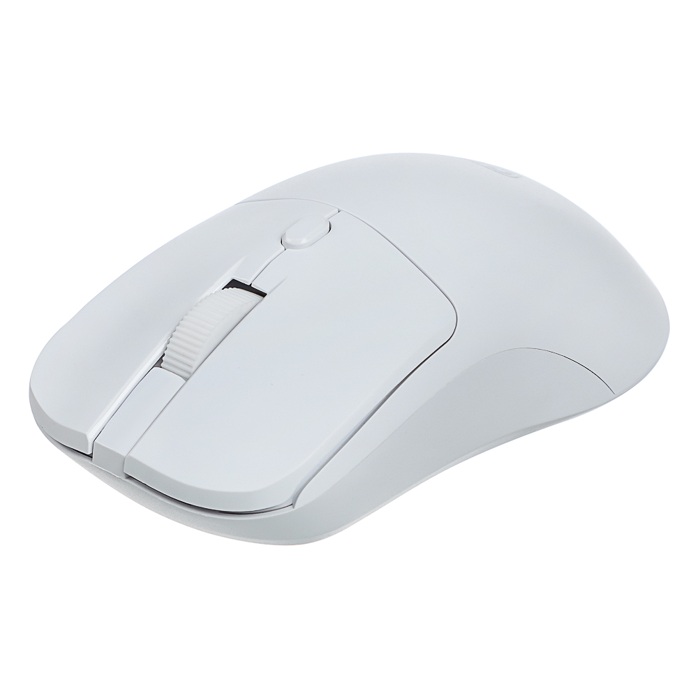 Компьютерная мышь беспроводная BY Office 2.4GHz,4D, тихий клик,800-1600DPI,SoftTouch,2xAАA,белый, арт.№ 405-084