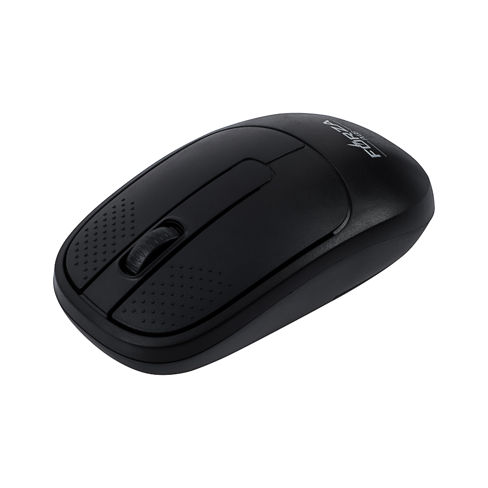 Компьютерная мышь беспроводная FORZA Usual 2.4GHz, 1200 DPI, 2.4GHz, 1xAAA, чёрная, арт.№ 405-088