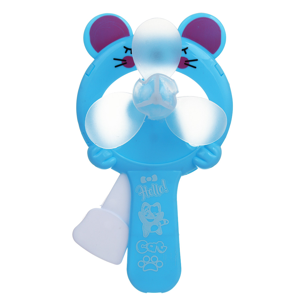 Вентилятор с игрушкой, механический, ABS, h15см, арт.№ 900-017