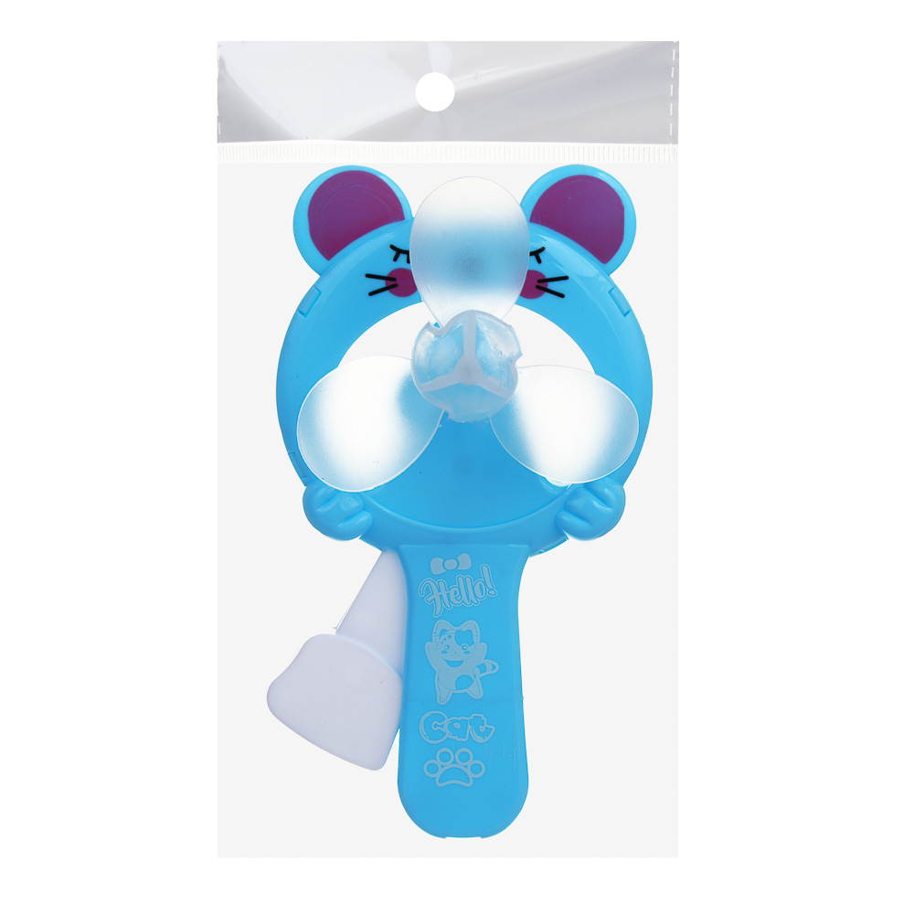 Вентилятор с игрушкой, механический, ABS, h15см, арт.№ 900-017