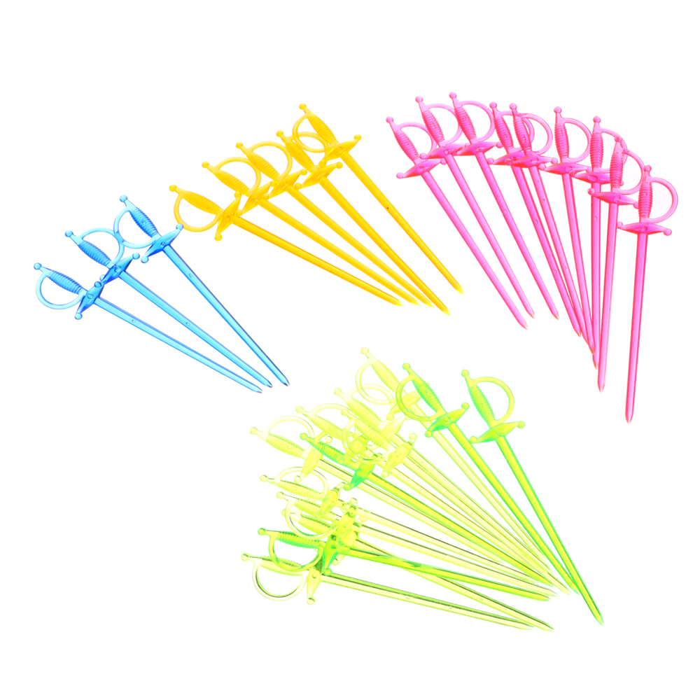 Пика для канапе 7 см (30 шт./уп.) Шпага пластик, арт.№ 349-607