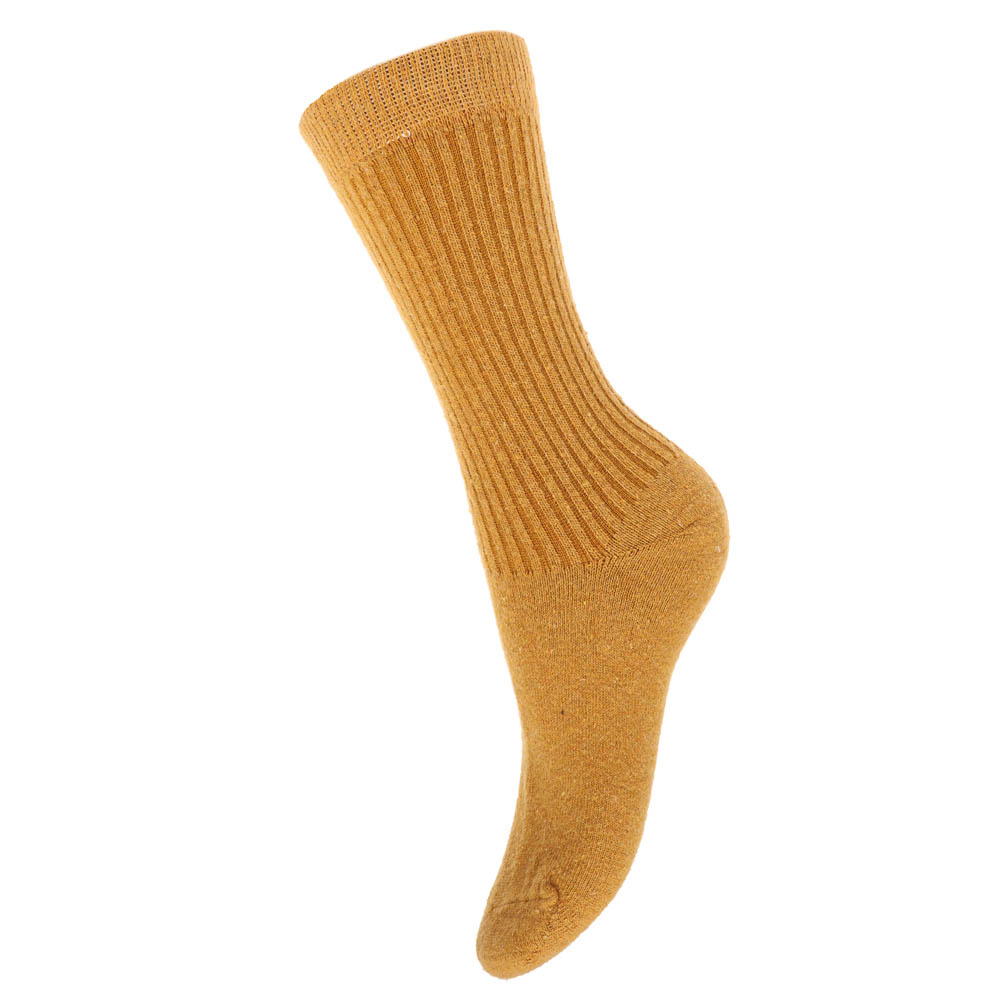 Носки женские "полушерсть" в рубчик, 65% полушерсть, 15% акрил, 10% спандекс, 10% эл, р. 36-39, арт.№ 019-527