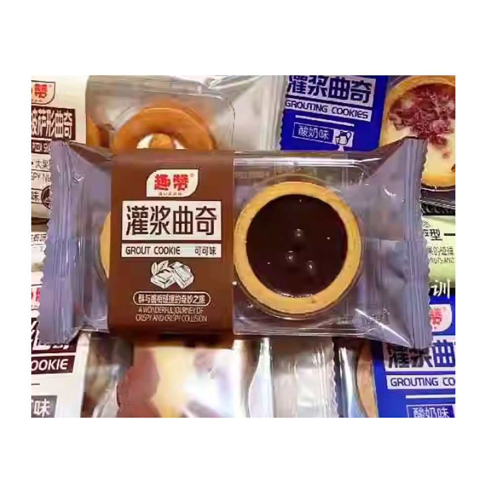 Печенье "Фунзан" со вкусом какао, 2шт в упаковке, 34г., арт.№ 347-407