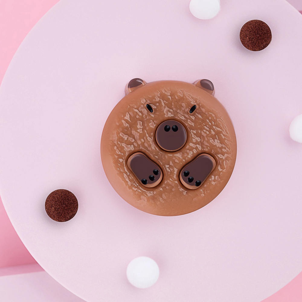 Набор лизунов Сквиш мялка «Капибара», TPR, 10х10см, арт.№ 297-133