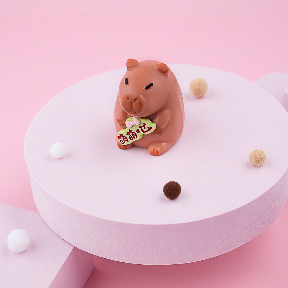 Набор лизунов Сквиш мялка «Капибара», TPR, 10х10см, арт.№ 297-133