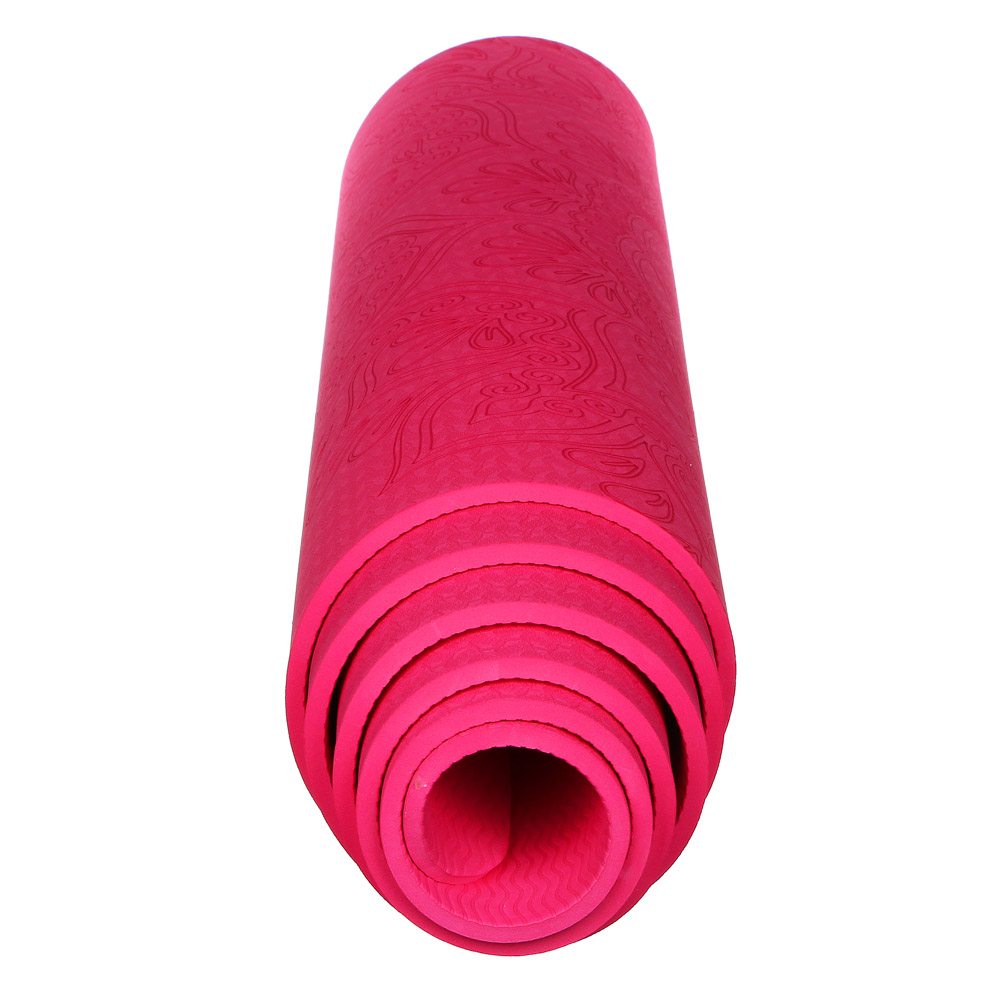 SILAPRO Ляйсан Коврик для йоги и фитнеса, TPE, 183х61х0,6см, арт.№ 040-005