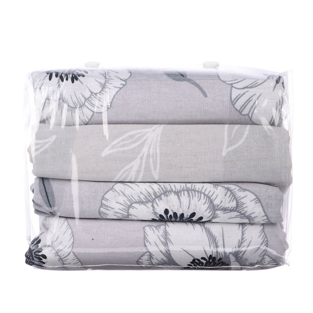 PROVANCE Нэви Комплект постельного белья евро (4 предмета), бязь, 100% хлопок, 2 дизайна, арт.№ 421-509