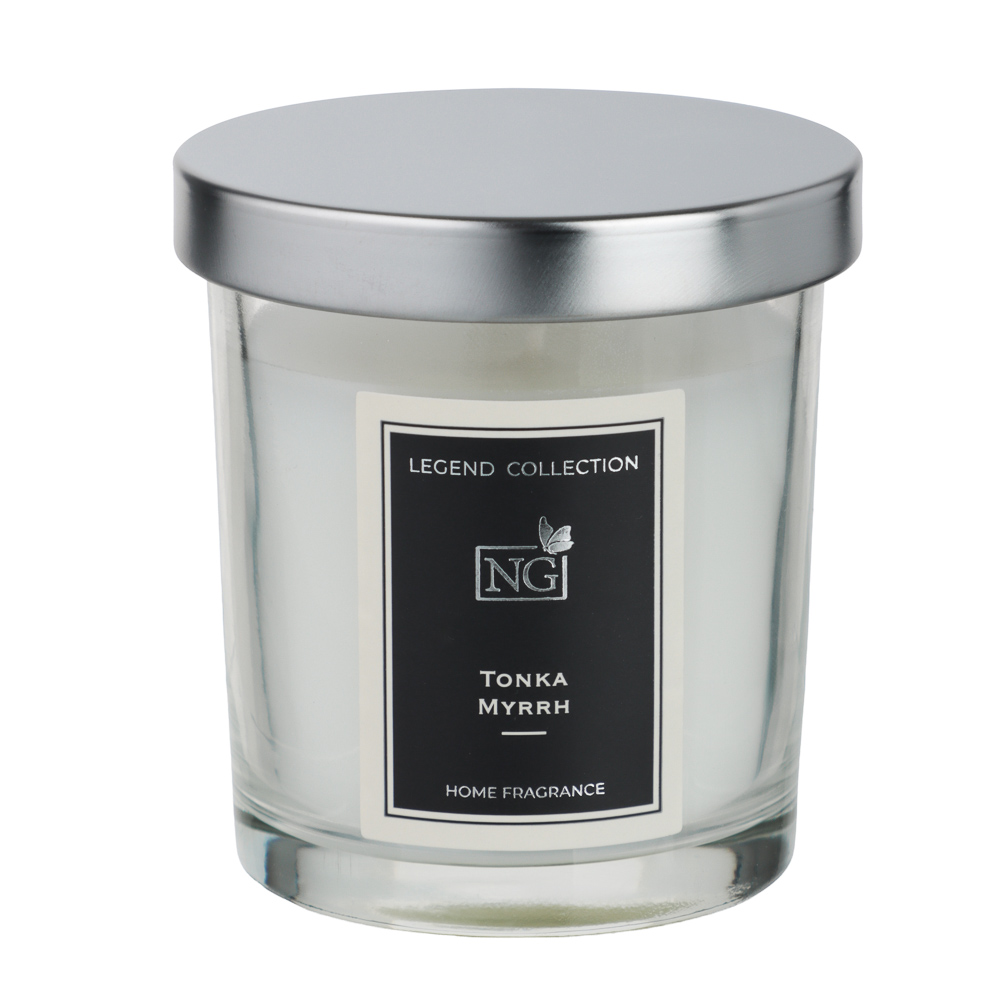 NEW GALAXY Свеча ароматизированная LEGEND COLLECTION, 88 гр, Tonka Myrrh, арт.№ 778-287