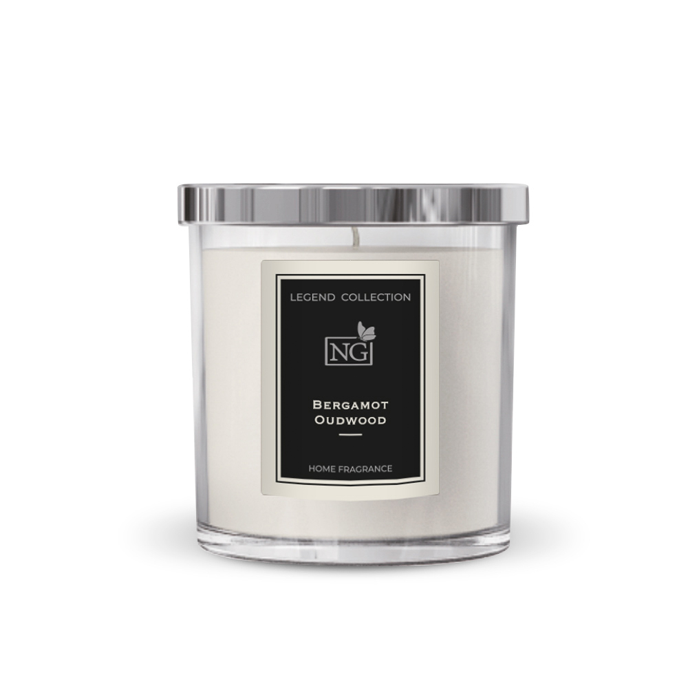 NEW GALAXY Свеча ароматизированная LEGEND COLLECTION, 88 гр, Bergamot Oudwood, арт.№ 778-288