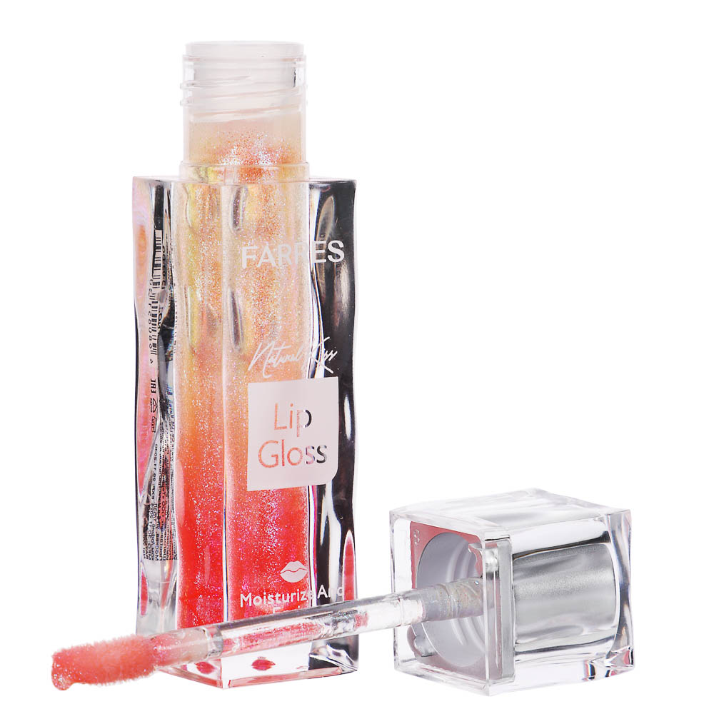 Блеск для губ градиентный "Жидкое стекло", тм Farres, 5 мл, арт.№ 330-660