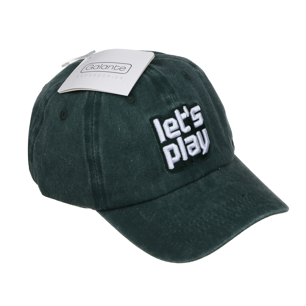 GALANTE Кепка детская, р.54, 30% хлопок, 70% полиэстер, зеленый, ВЛ25-04, #3, арт.№ 314-941