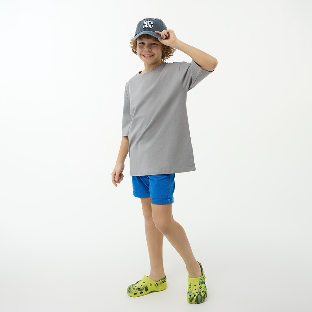 GALANTE Кепка детская, р.54, 30% хлопок, 70% полиэстер, синий, ВЛ25-04, #4, арт.№ 314-942