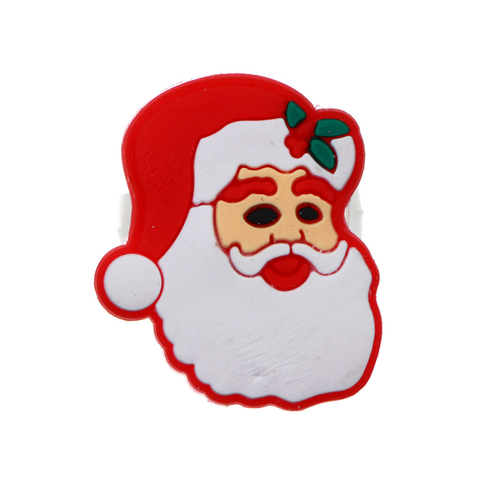 СНОУ БУМ Новогоднее колечко с подсветкой LED, 2-3см, пластик, 2хAG3, 1 режим, ассортимент дизайнов, арт.№ 153-188