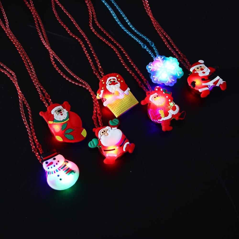 СНОУ БУМ Новогодняя подвеска с подсветкой LED, 3-5см, пластик, 3хAG3, 3 режима, ассортимент дизайнов, арт.№ 153-190