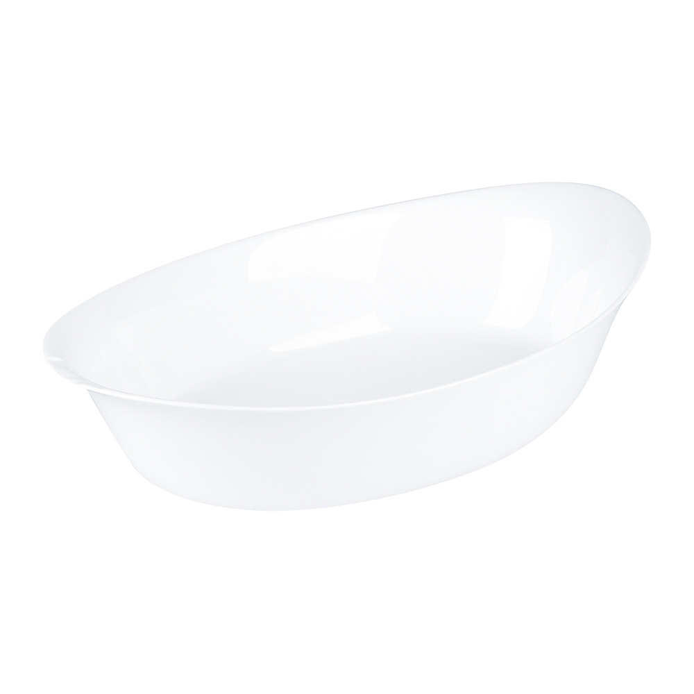 MILLIMI Форма для запекания, опаловое стекло, 29х17.5см, 1300мл, овальная, арт.№ 818-316