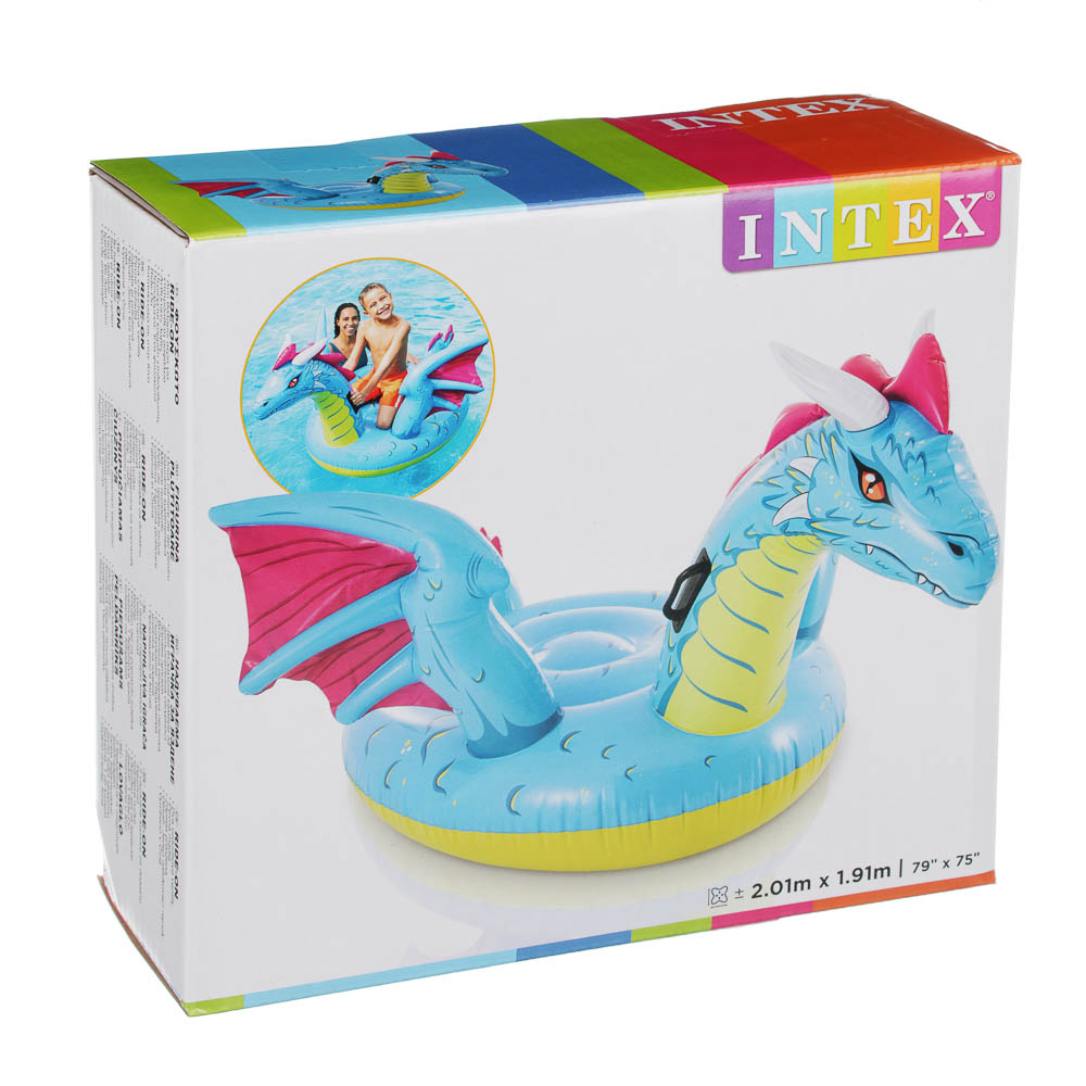INTEX Фигурка надувная Дракон, 201х191см, от 3 лет, 57563NP, арт.№ 063-021