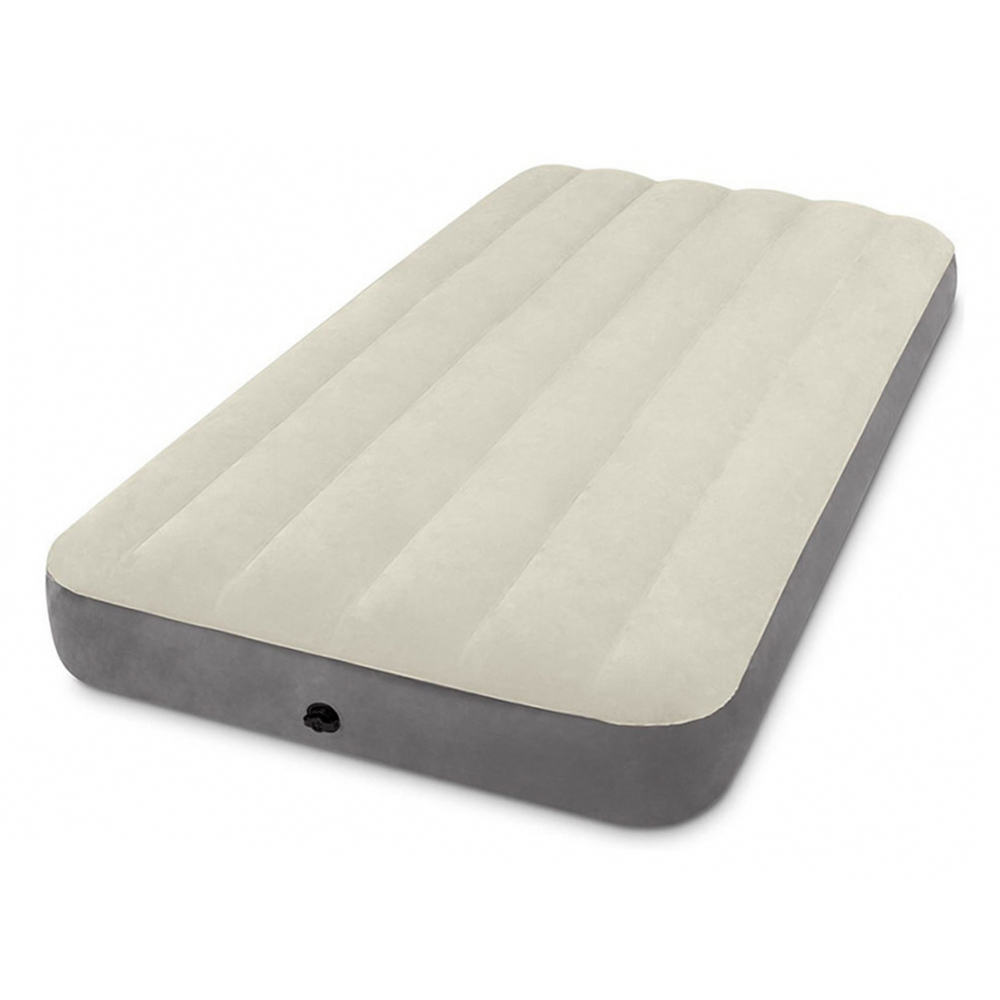 INTEX Матрас надувной TWIN DELUXE SINGLE-HIGH, 99х191х25 см, 64101, арт.№ 108-025