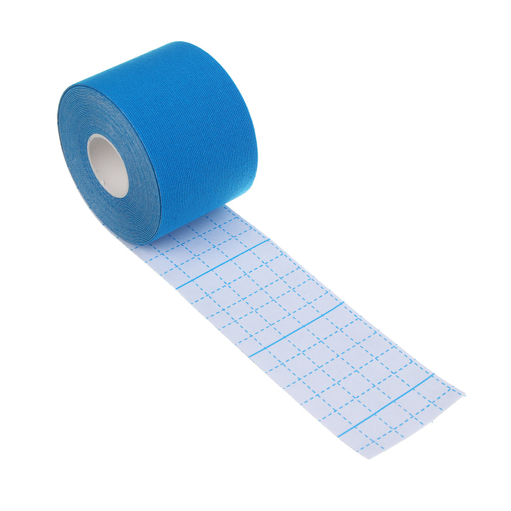 Тейп-лента кинезиологическая тм BY SPORT, самоклеящаяся 5мx5см, 4 цвета, арт.№ 138-059