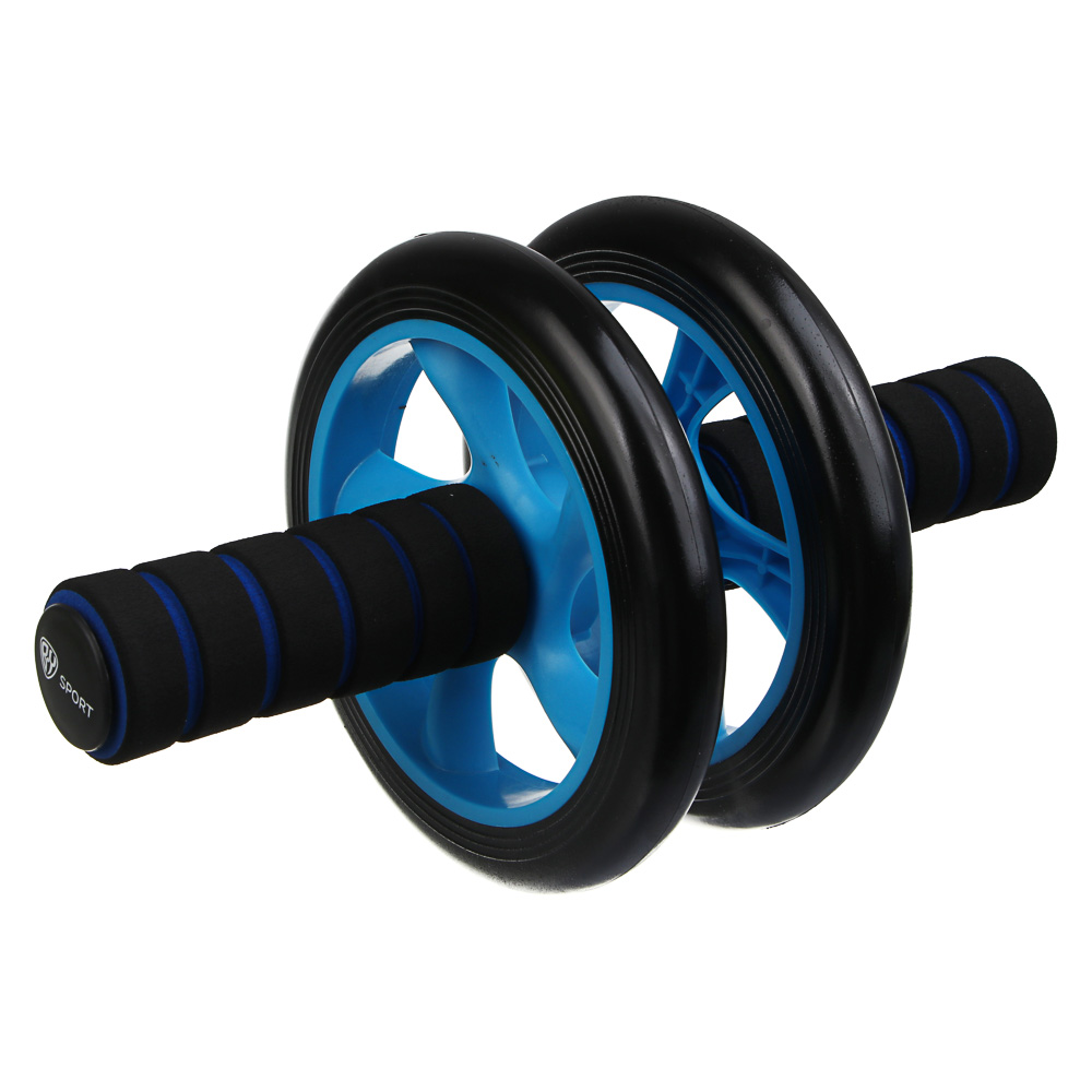 Ролик для пресса тм BY SPORT, 28х16см, металл, ЭВА, 2 цвета, арт.№ 139-015