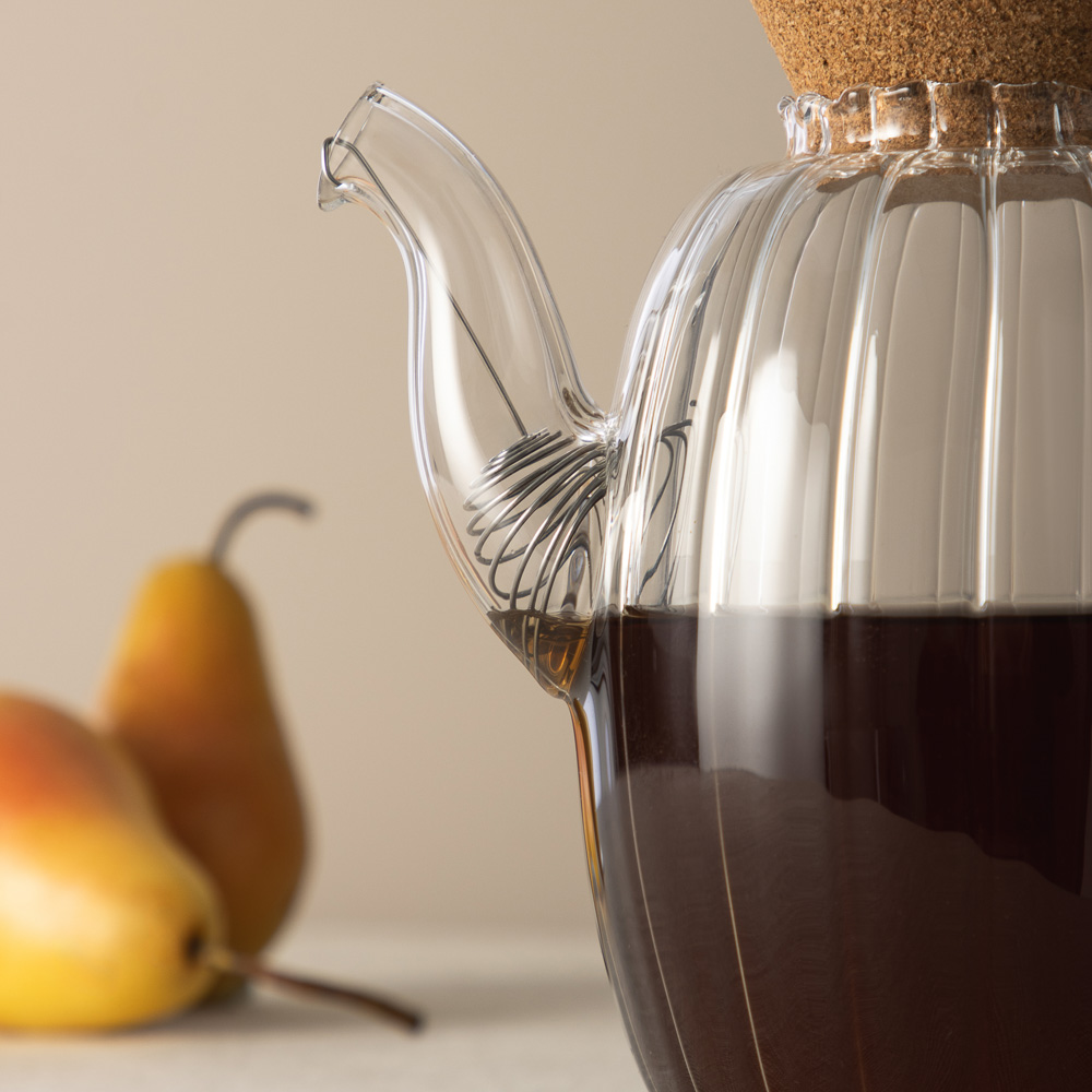 SATOSHI Эссен Чайник заварочный 1000мл, жаропрочное стекло, арт.№ 850-223