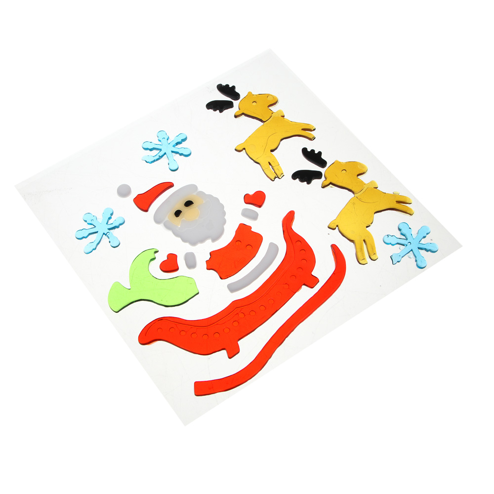 СНОУ БУМ Наклейка гелевая 20x20 см, ПВХ, арт.№ 336-510