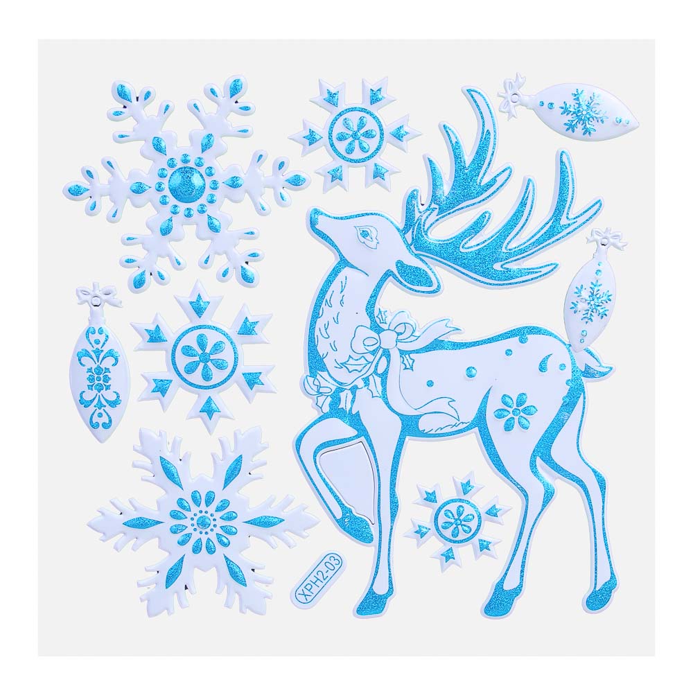 СНОУ БУМ Наклейка 19x24 см, ПВХ, арт.№ 336-511