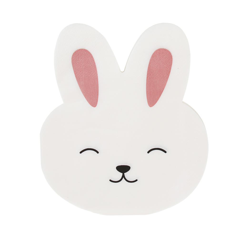 Набор салфеток бумажных тм Fntastic "Зайчик", бумага, 20 шт, 16 см, арт.№ 530-457