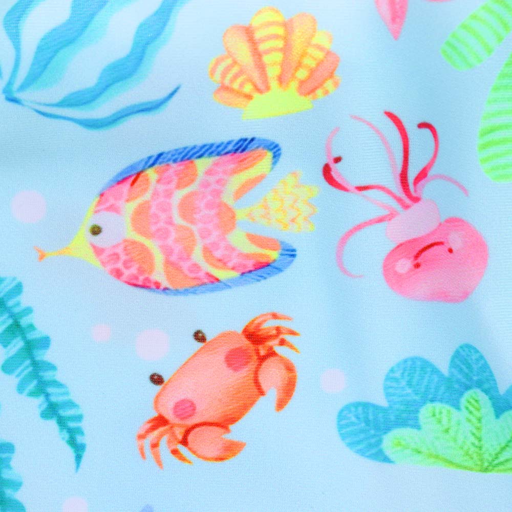 GALANTE Купальник для девочки слитный, р. 98-104, 82% полиэстер, 18% эластан, ВЛ2025-07, арт.№ 331-289