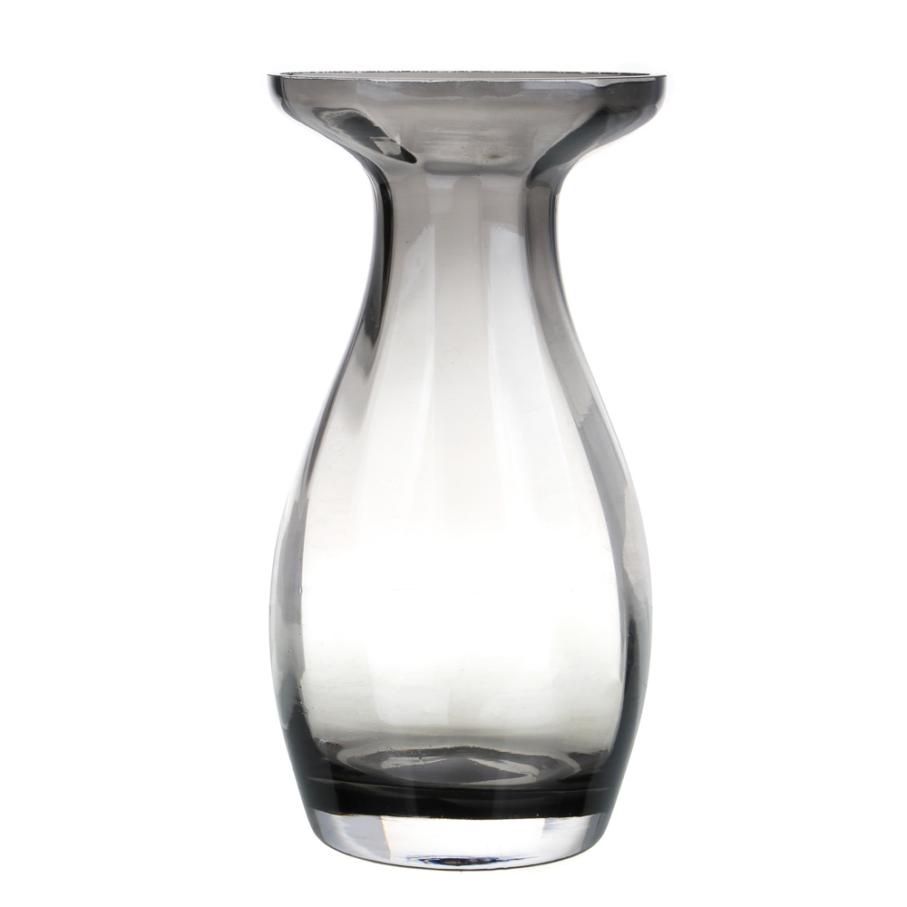 Ваза, 11,5х21,5см, стекло, цвет серый, арт.№ 502-113