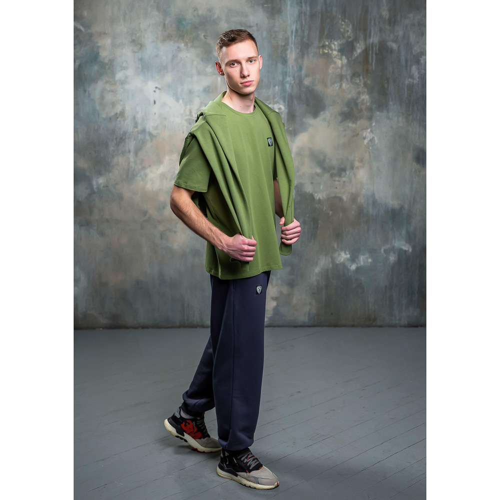 BY Брюки мужские, хлопок, размеры S-XXL, цвет графит, арт.№ 830-643