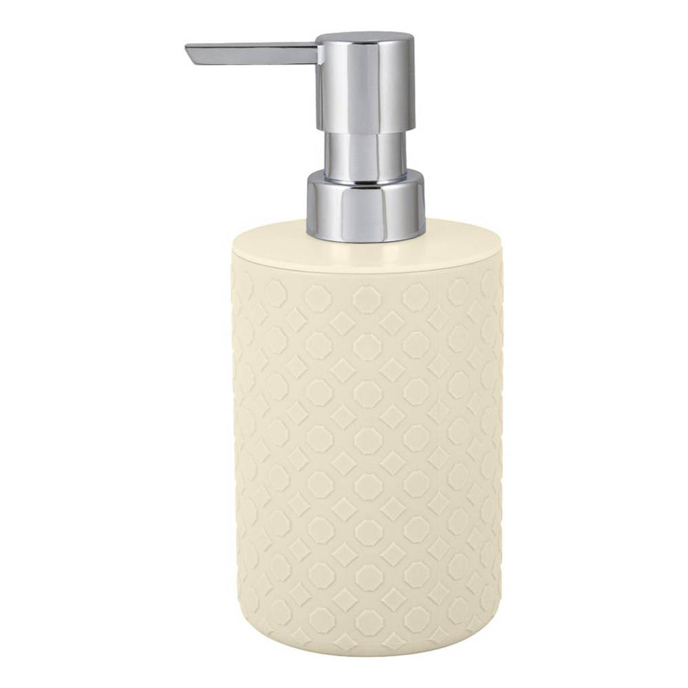 Дозатор для жидкого мыла Plast Team Стокгольм, полипропилен, цвет молочный, арт.№ 463-702