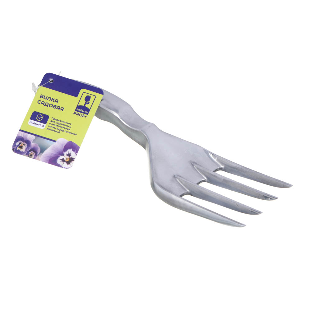 INBLOOM PROF+ Вилка садовая, 22х6см, алюминий, арт.№ 181-003