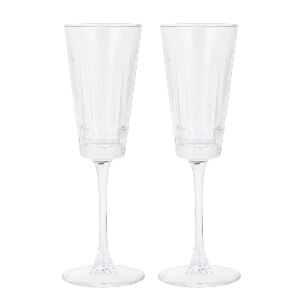 LUMINARC Чикаго Набор бокалов для шампанского 2шт 140мл, стекло, арт.№ 878-667