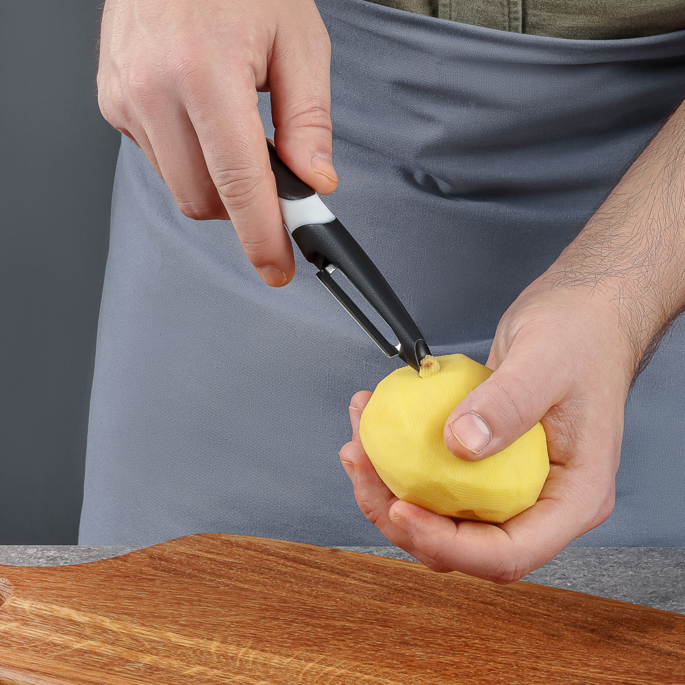 SATOSHI Овощечистка вертикальная 18см, нерж.сталь, арт.№ 882-412