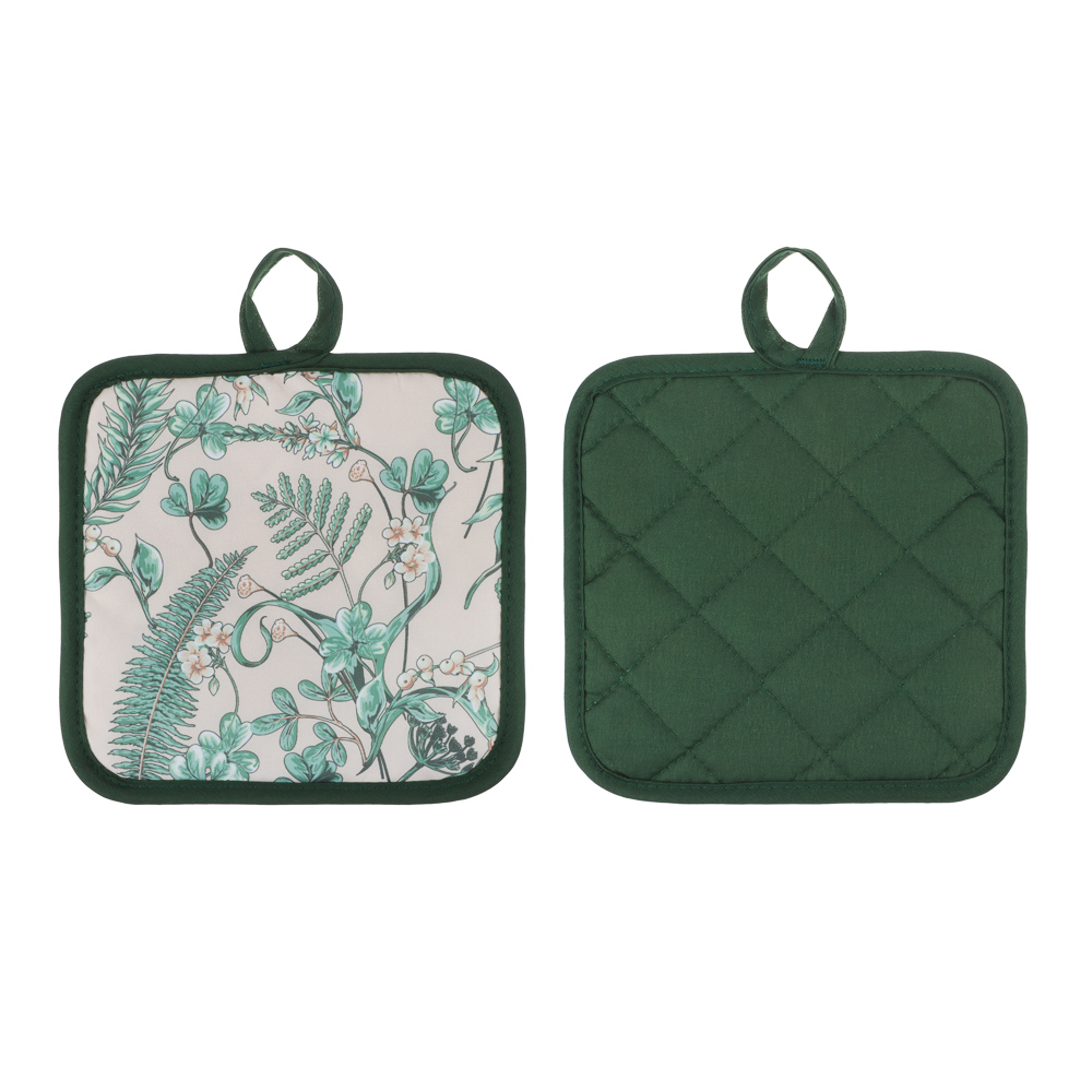 PROVANCE Мосс Прихватка 17х17 см цветы, 100% полиэстер, 3 дизайна, арт.№ 493-157