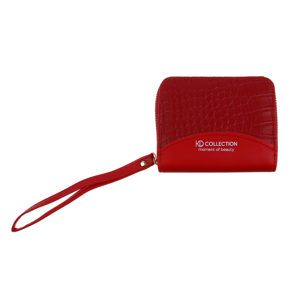 ЮL Кошелек женский мини для карт, купюр и монет на молнии, полиуретан, 11х8,5х2 см, 6 цветов, КЖ24-05, арт.№ 303-018