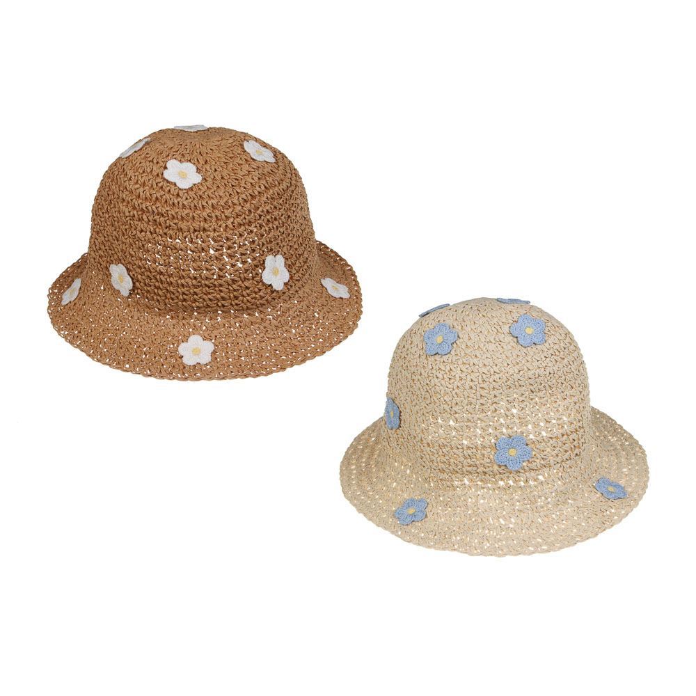 Панама детская плетенная, тм GALANTE, р. 52-54, целлюлоза, цвета в ас-те, арт.№ 314-029