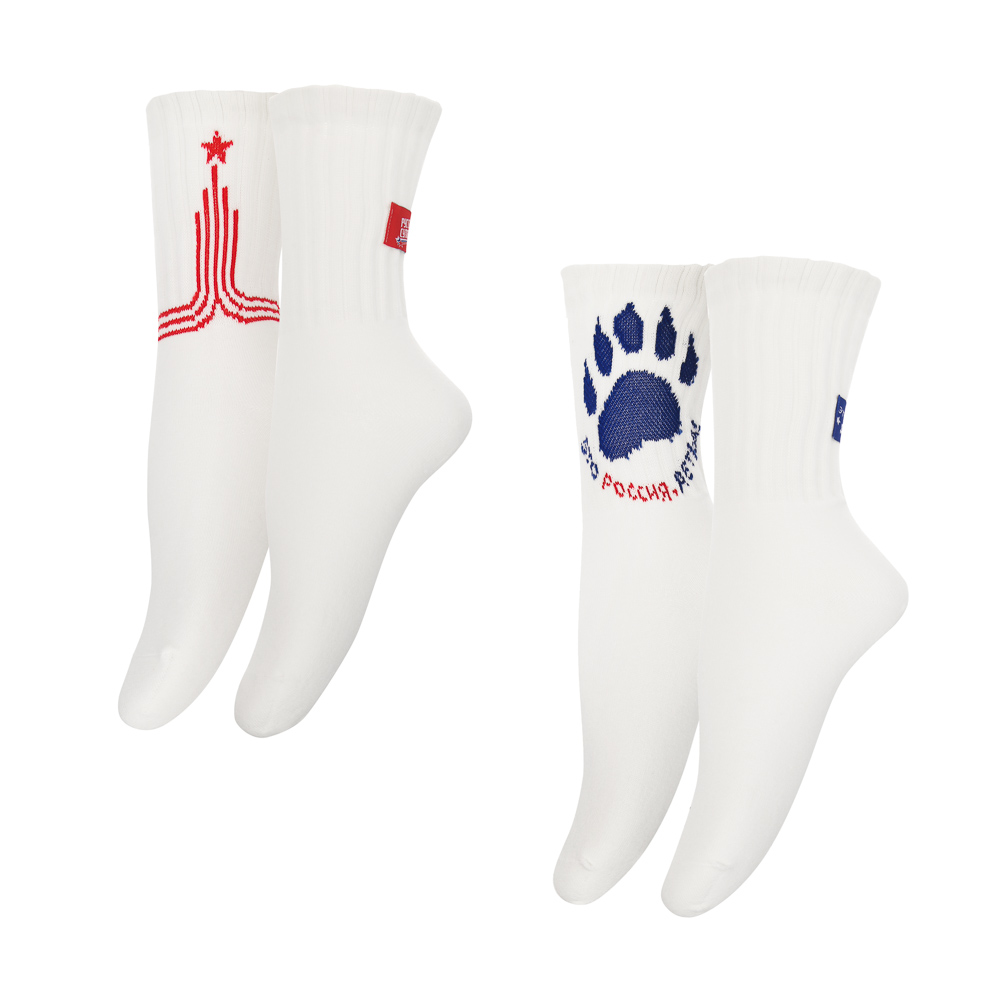 Носки универсальные тм BY Русские Супергерои, "ЭРД", р. 27-29,90%хлопок,8%п/а,2%лайкра, разноцветные, арт.№ 019-610