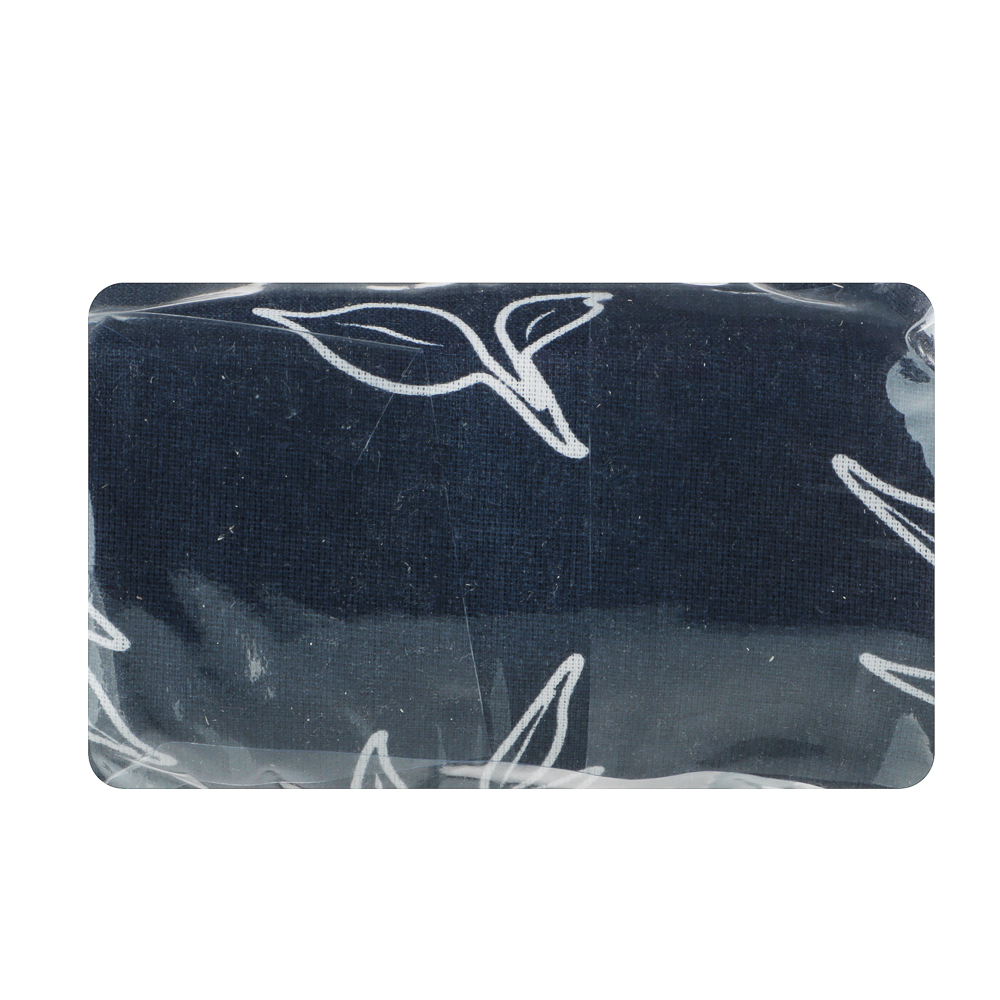 PROVANCE Нэви Простыня на резинке 140х200х20см, 100% хлопок, бязь, синий, арт.№ 432-258