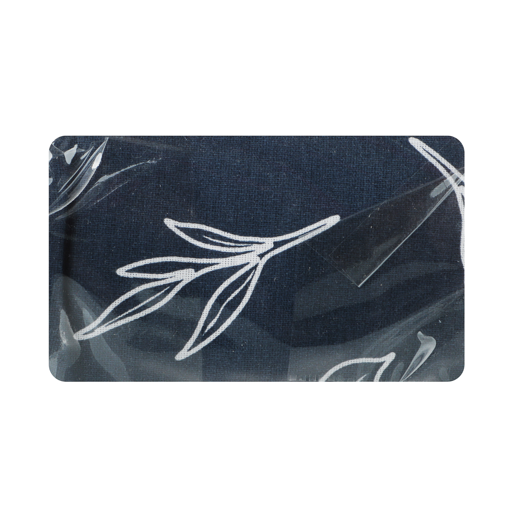 PROVANCE Нэви Простыня на резинке 160х200х20см, 100% хлопок, бязь, синий, арт.№ 432-259