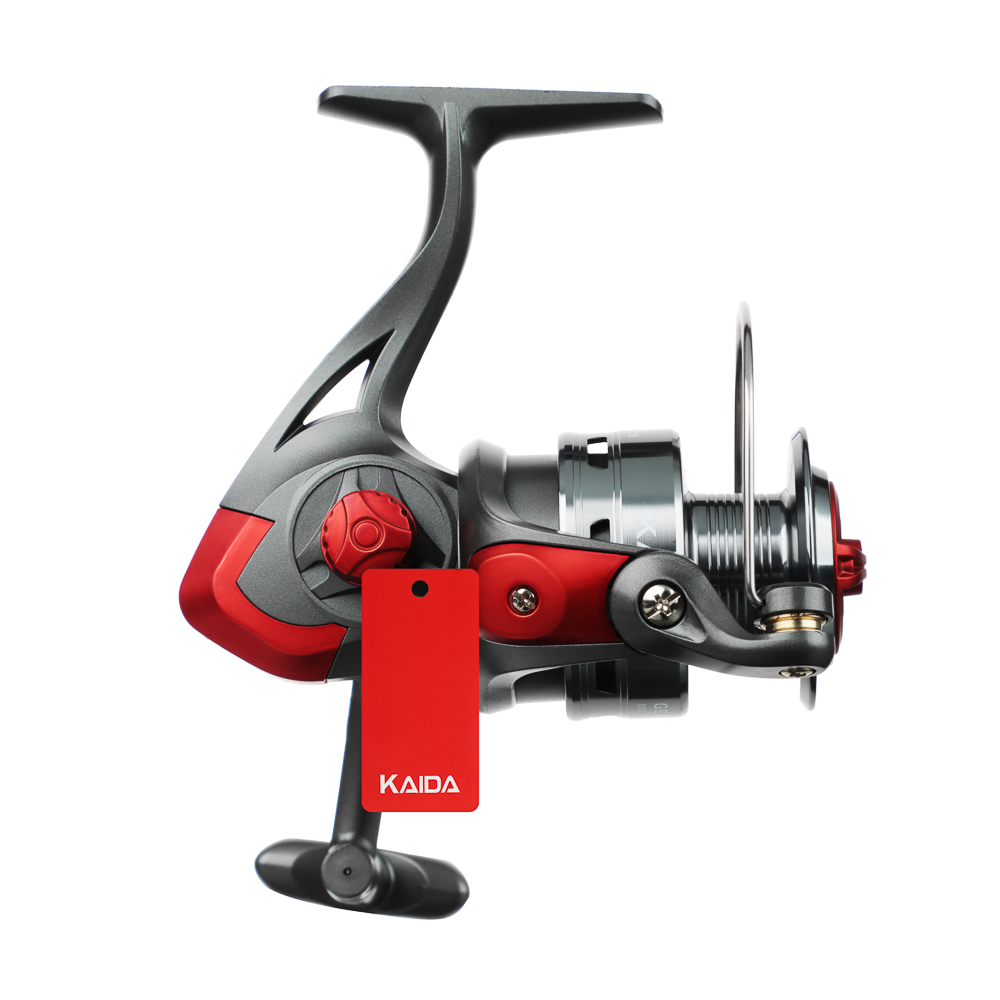 KAIDA Катушка Differ Red, 4000, 3+1, передний фрикцион, металл шпуля, доп. шпуля в компл., арт.№ 142-041